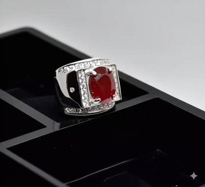 Men's Ruby Ring