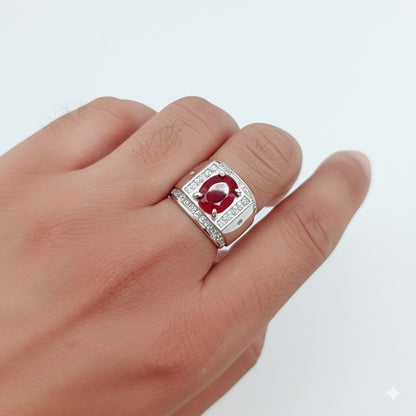 Men's Ruby Ring