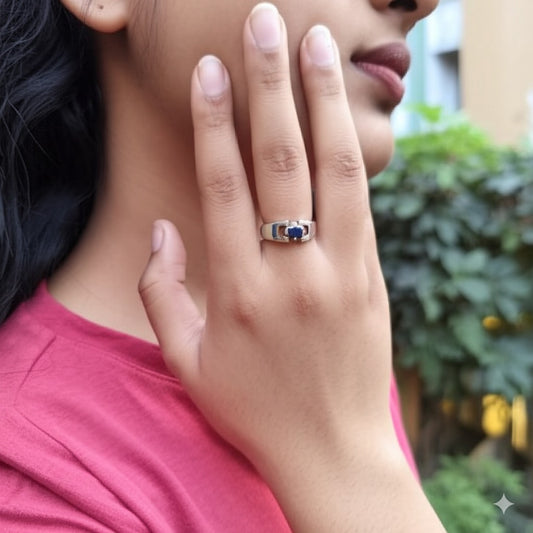 Blue Sapphire Ring