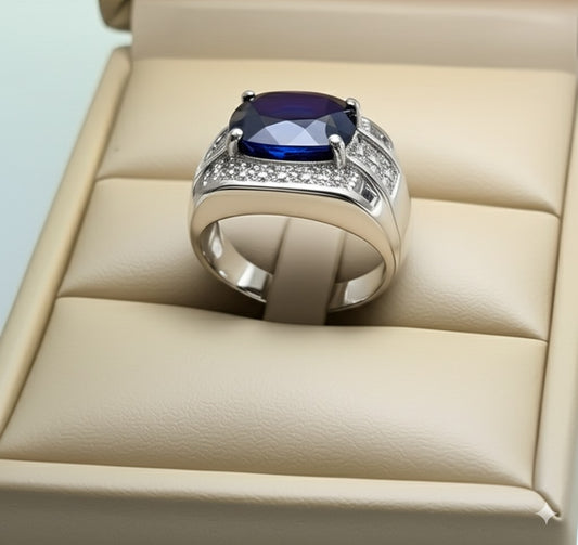 Blue sapphire Ring (9 g)