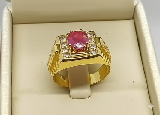 Men's Ruby Ring