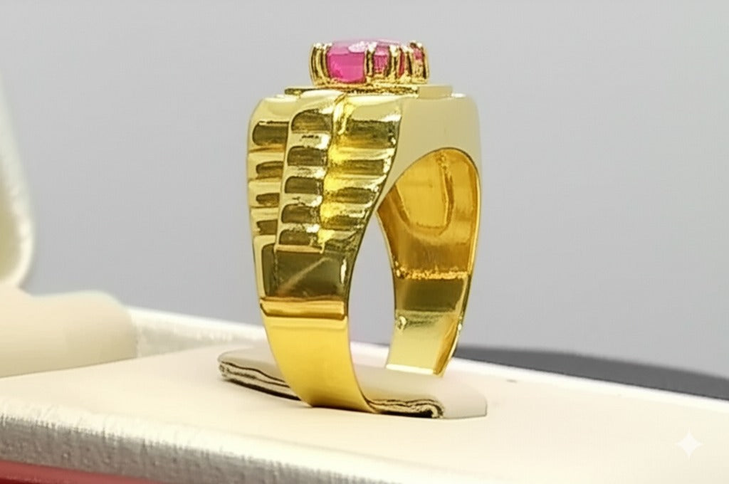 Men's Ruby Ring