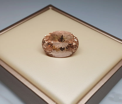 Morganite gemstone 29.71 cts
