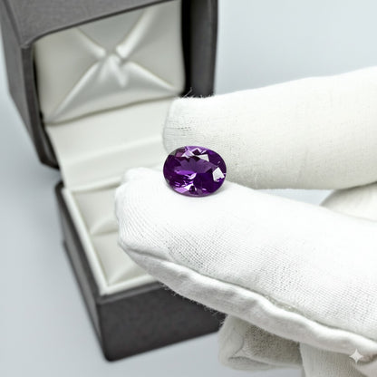 Purple ceylon sapphire