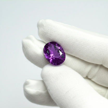 Purple ceylon sapphire
