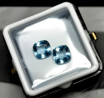 Sky blue topaz