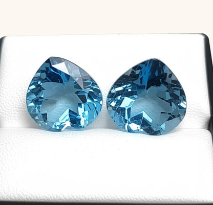 Sky blue topaz