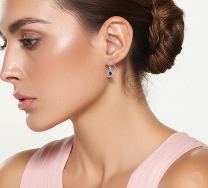 Women's iollite earrings