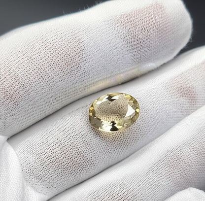 Light yellow citrine