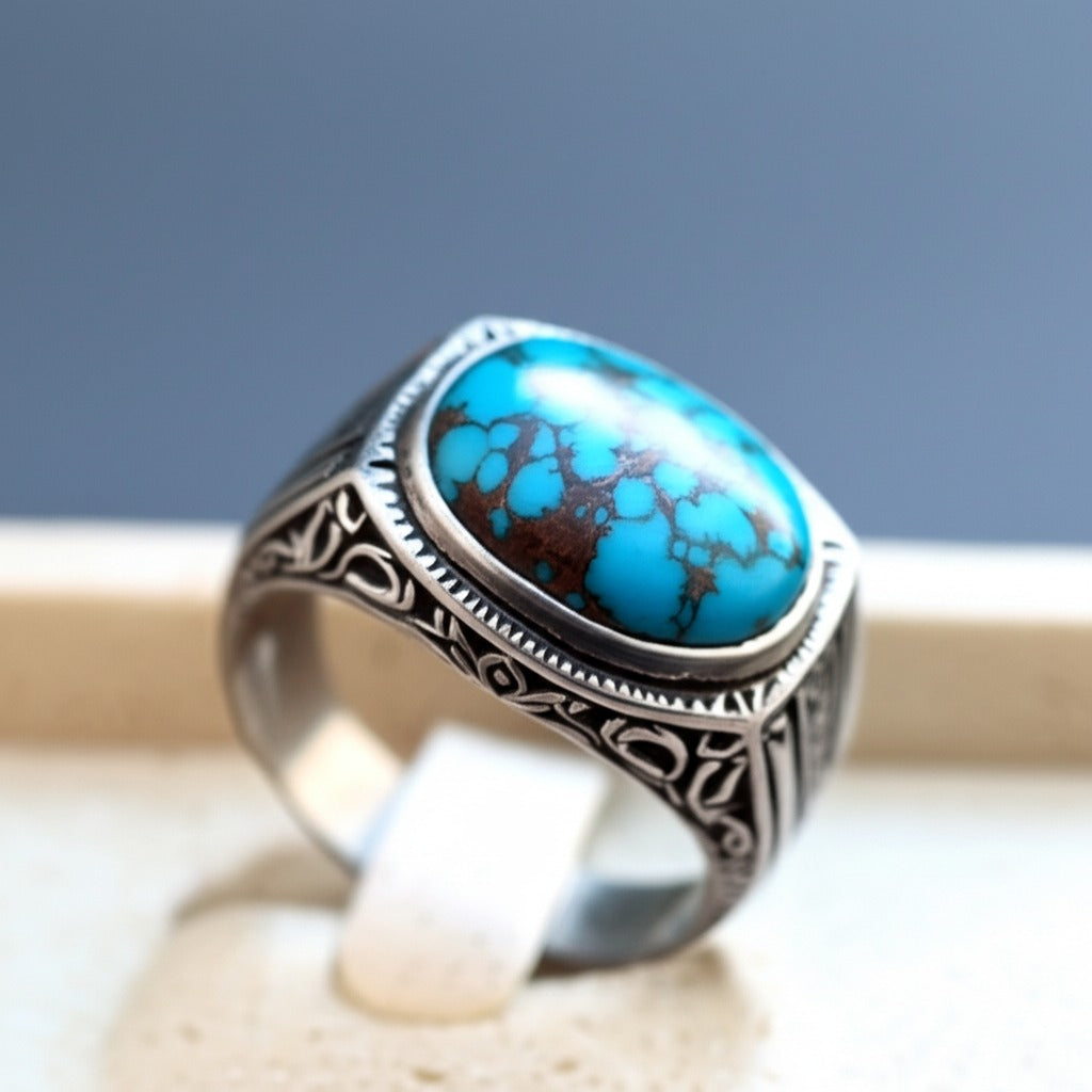 Blue Turquoise Ring