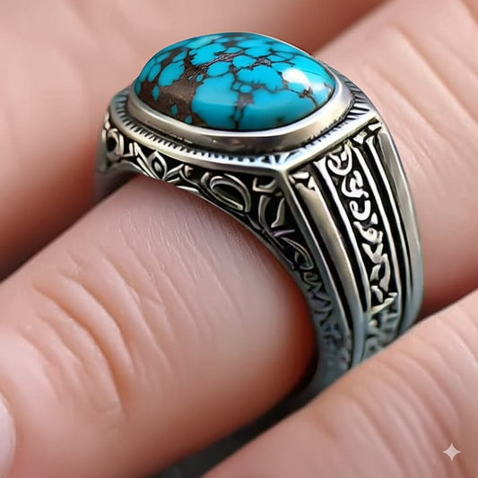 Blue Turquoise Ring