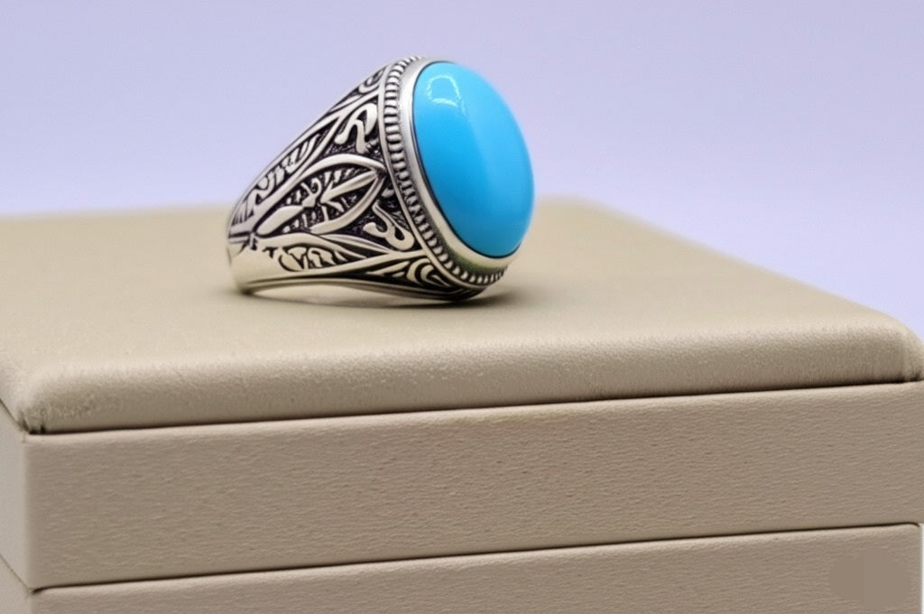 Blue Turquoise Ring