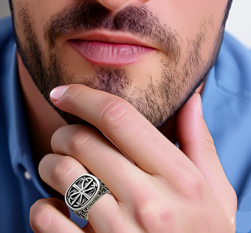 Men's silver Ring