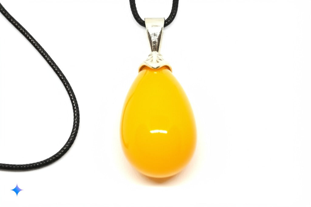 Yellow opal jewelry set for women