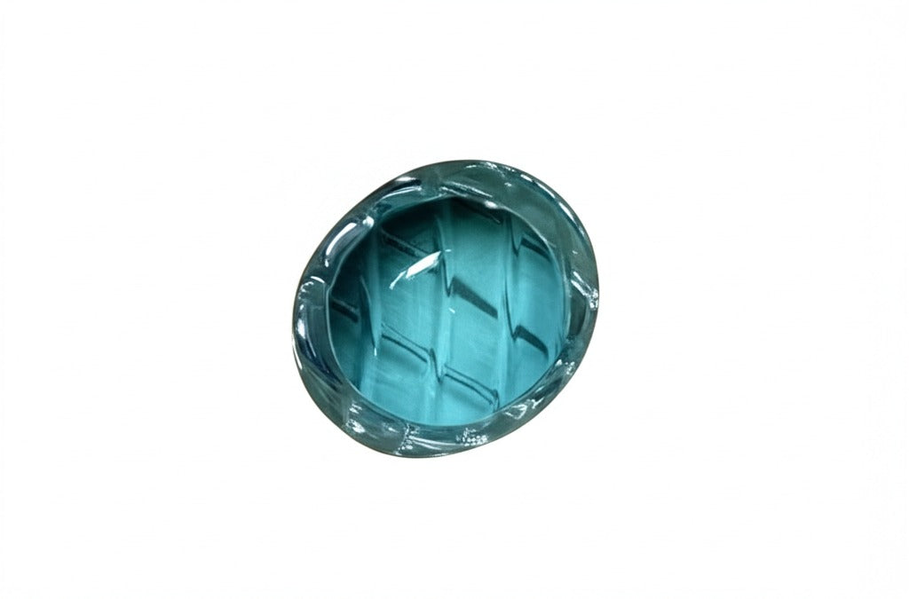 Sky blue topaz man's ring