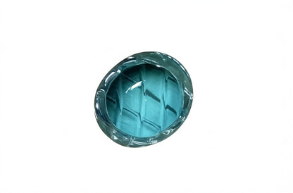 Sky blue topaz man's ring