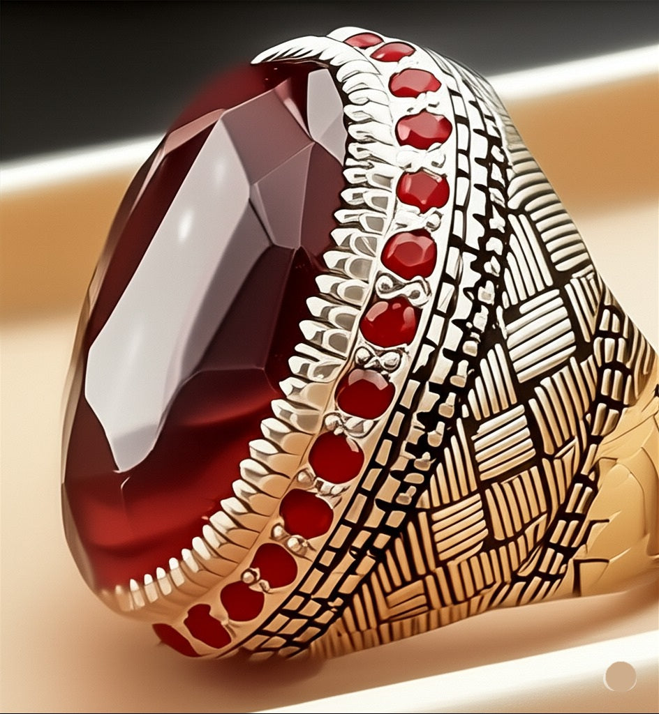 Men's Ruby Ring