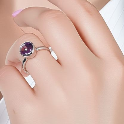 Women Amethyst Ring