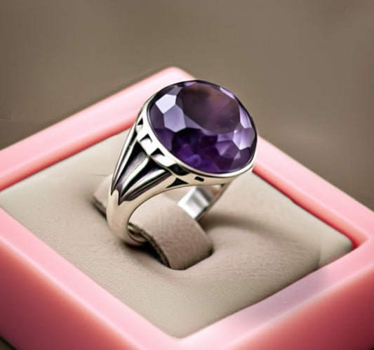 Women Amethyst Ring