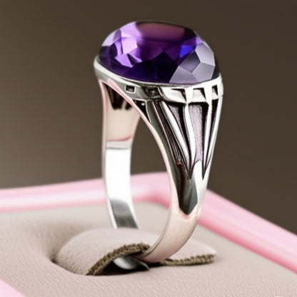 Women Amethyst Ring