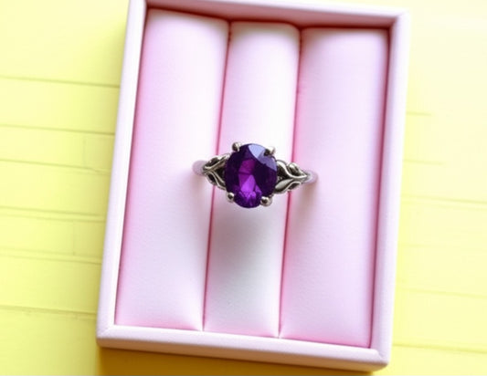 Women Amethyst Ring