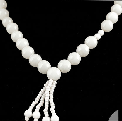 White agate counting beads (tasbih)