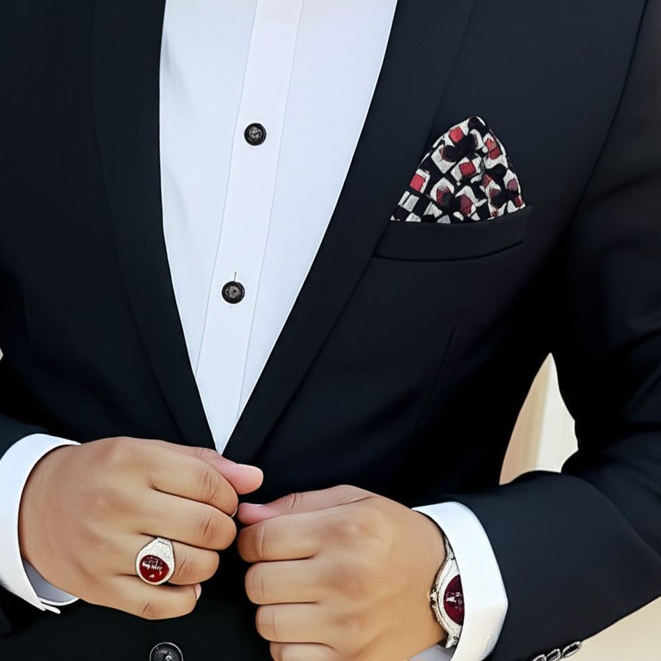 Men's ruby ring
