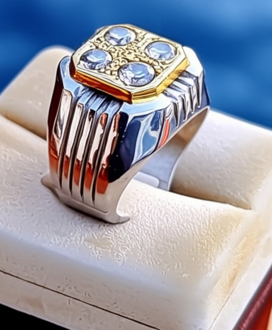 Men's diamond ring
