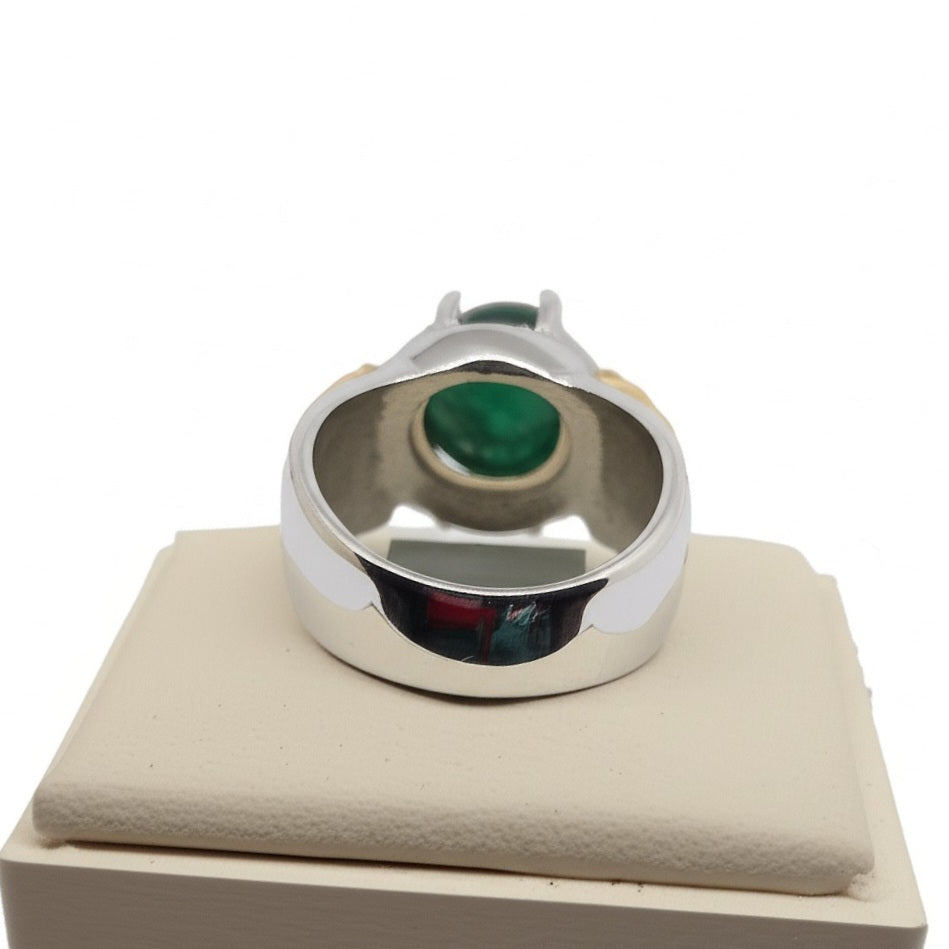Men's Emerald Ring