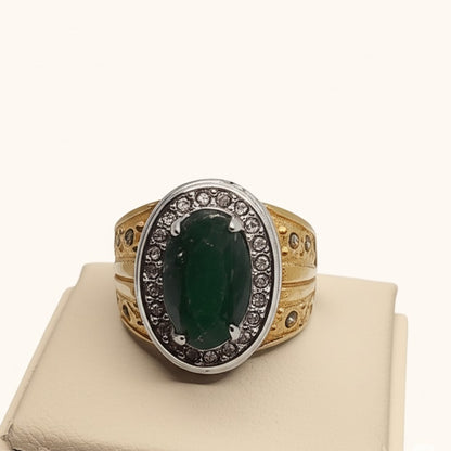 Men's Emerald Ring