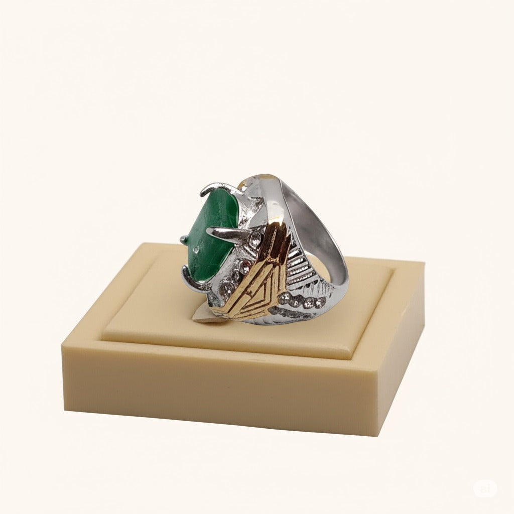 Zambian Emerald Ring