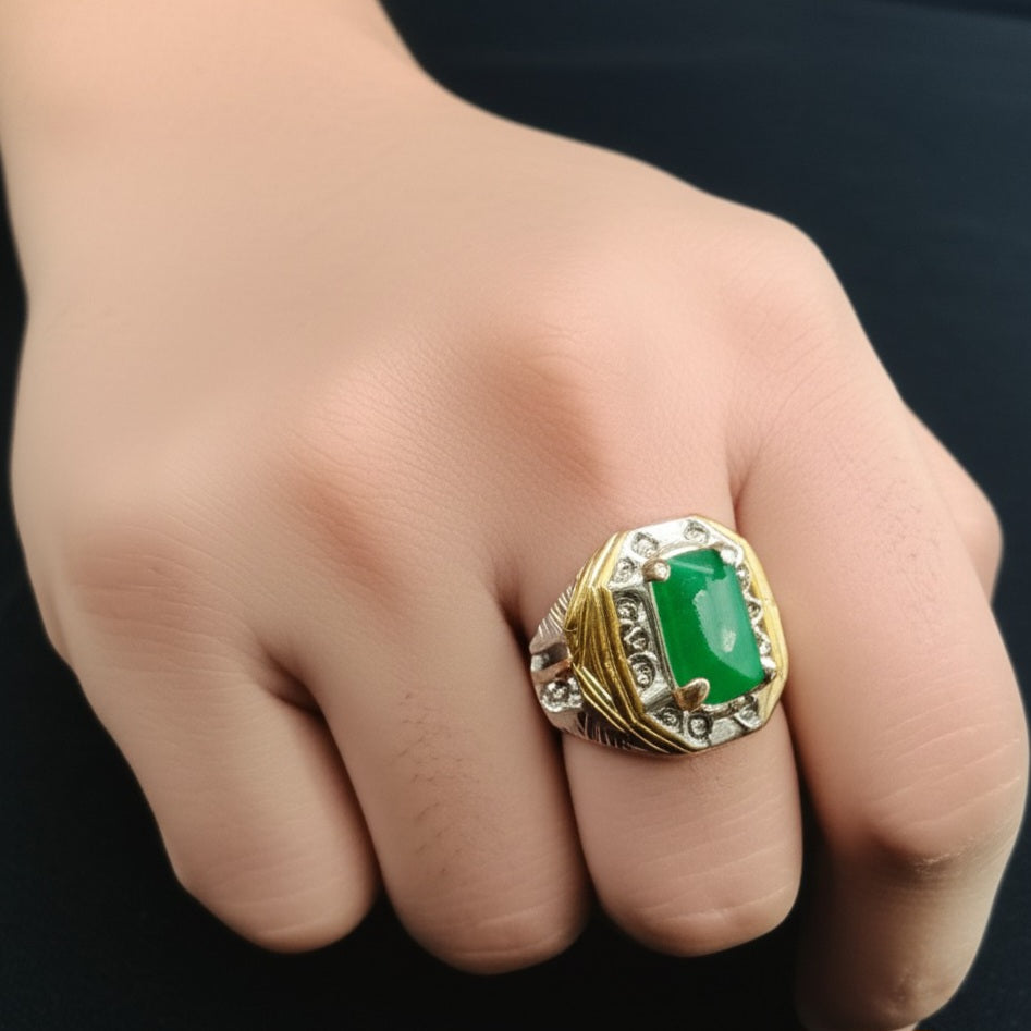 Zambian Emerald Ring