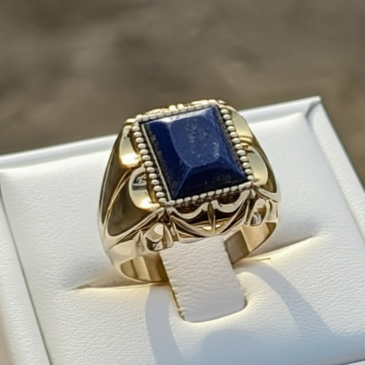 Men's Lapis Ring