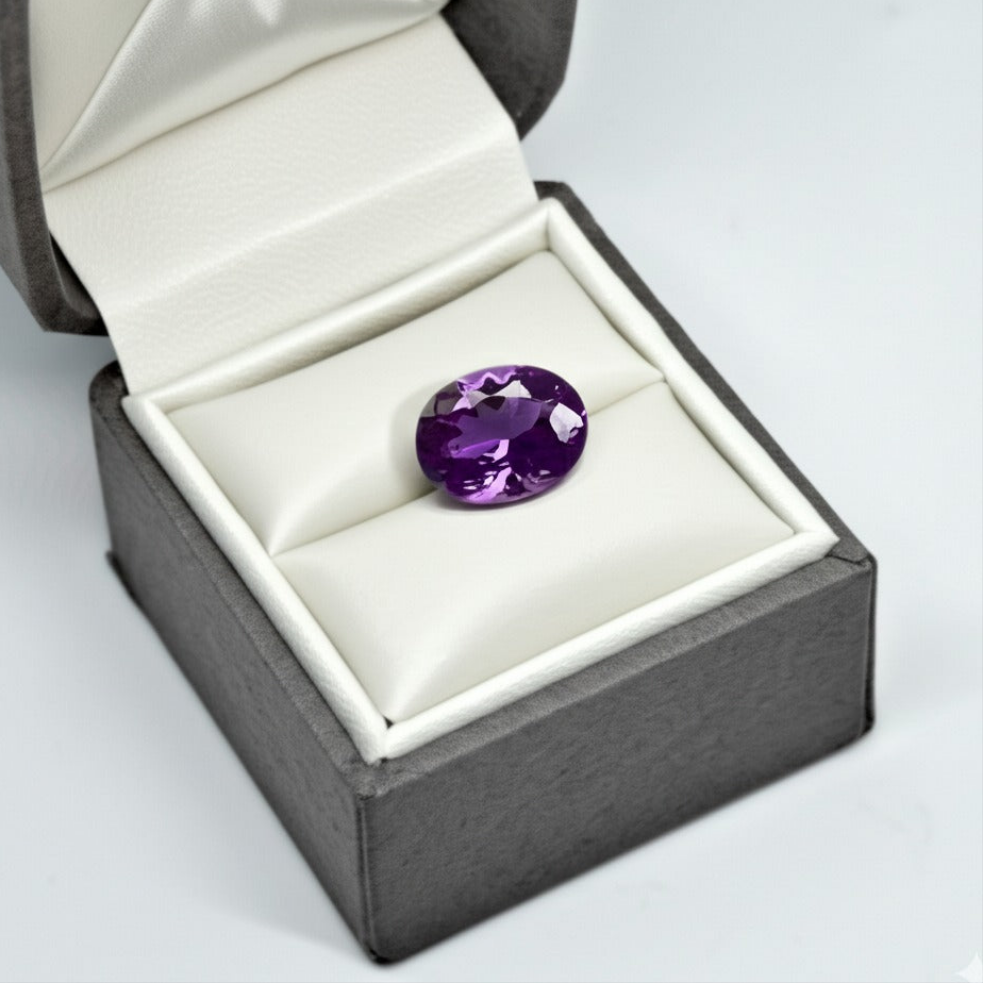 Ceylon purple sapphire
