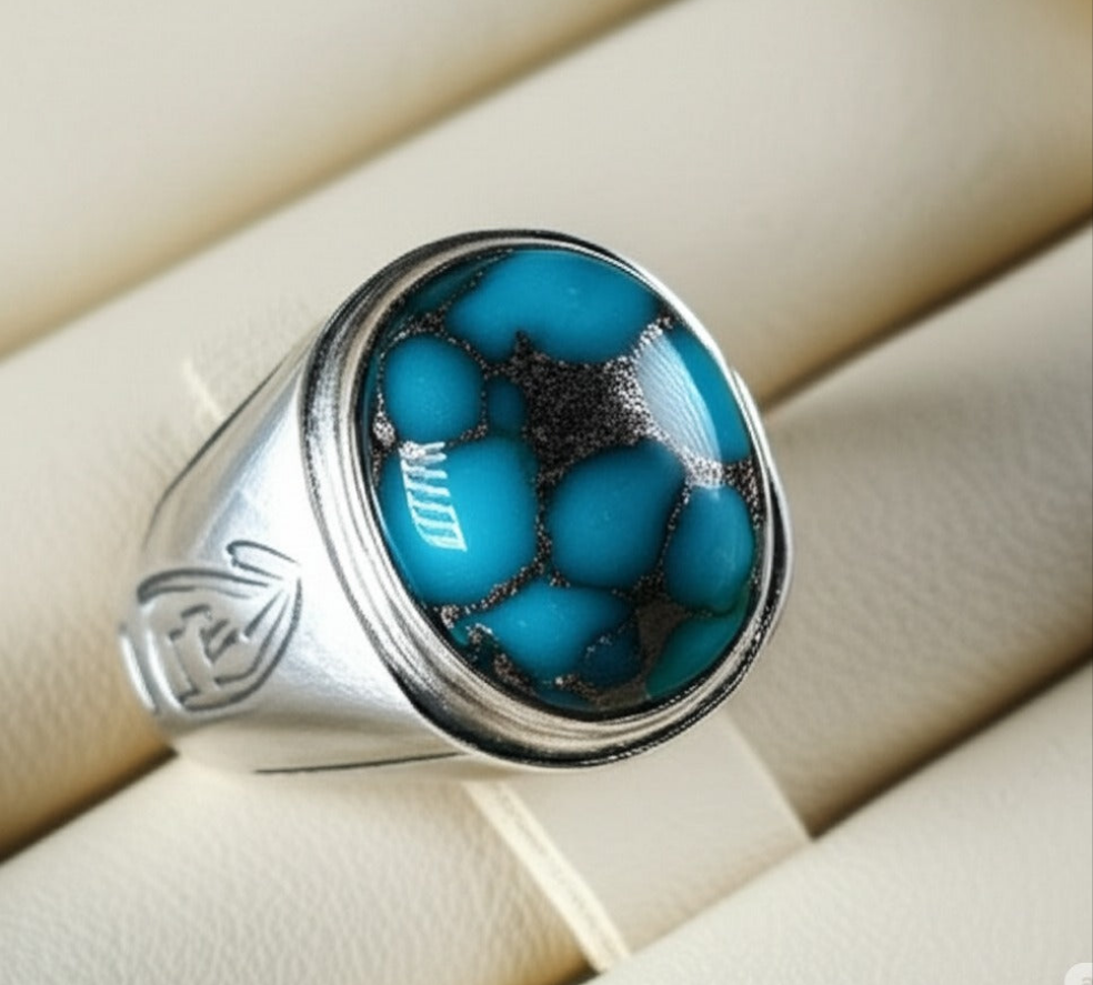 Blue Turquoise Ring