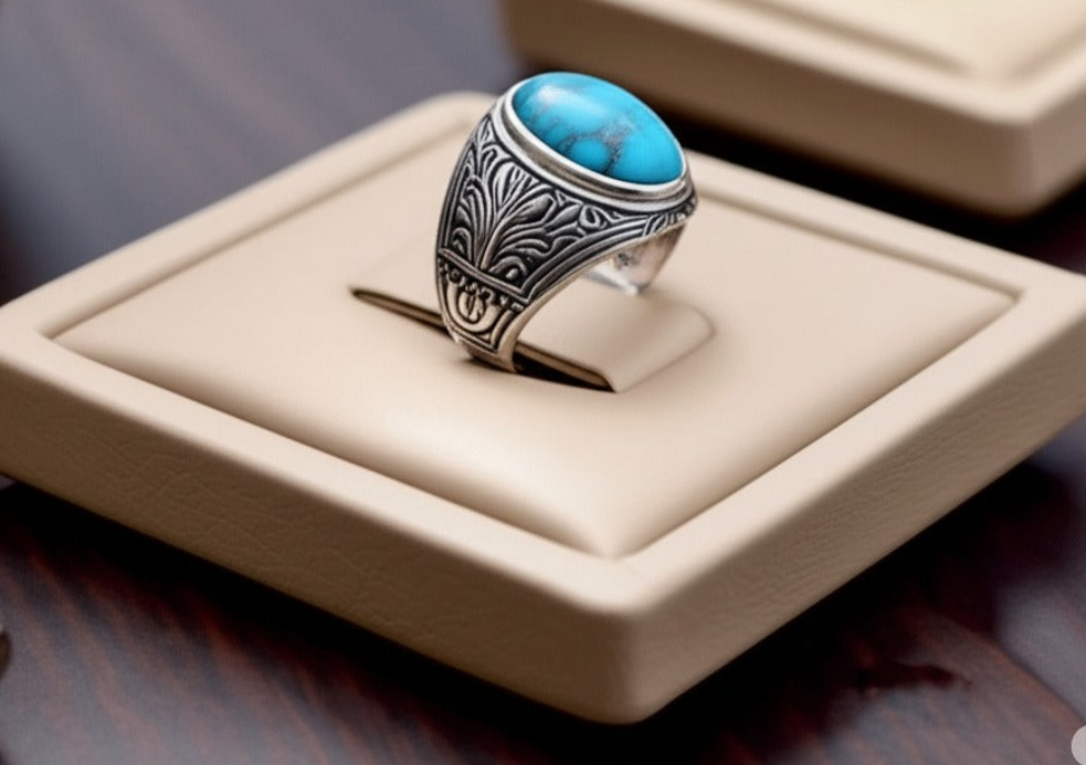 Blue Turquoise Ring