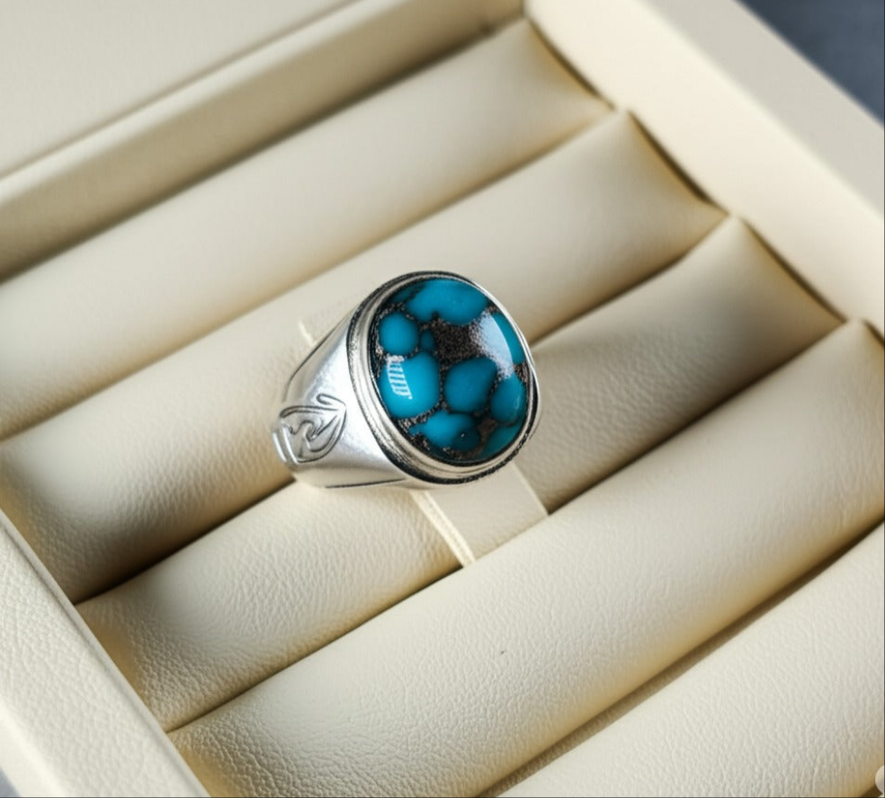 Blue Turquoise Ring