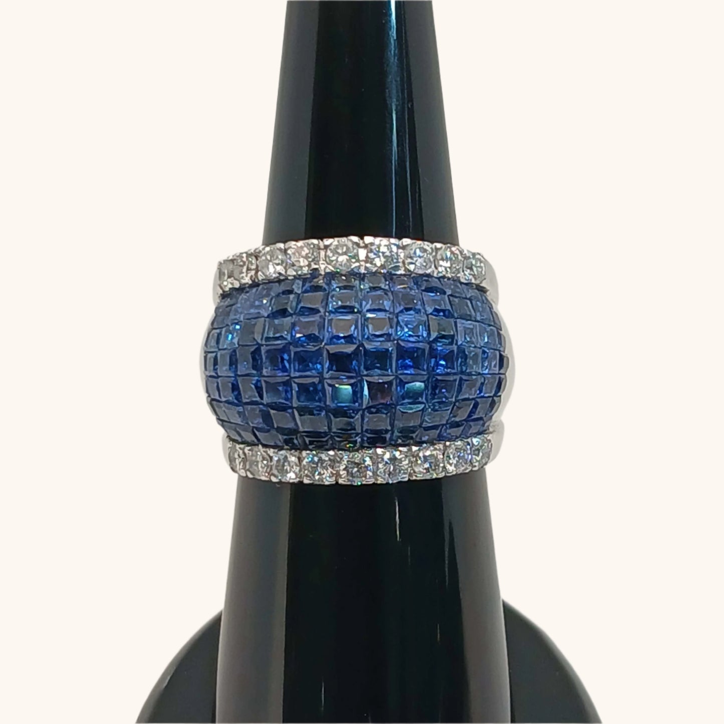 Men and women Sapphire Ring