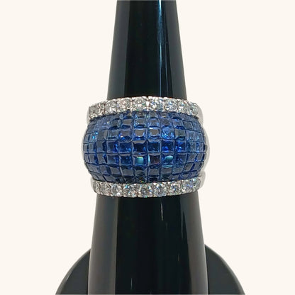 Men and women Sapphire Ring