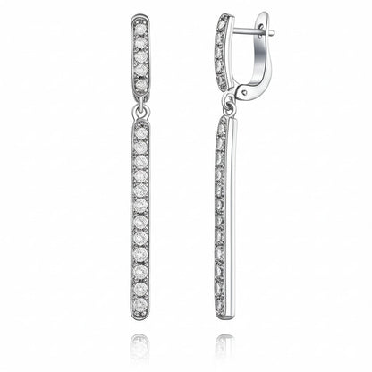 Women's luxury gold earrings (Diamond)