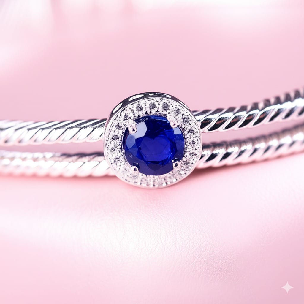 Women's luxury bracelet (sapphire)