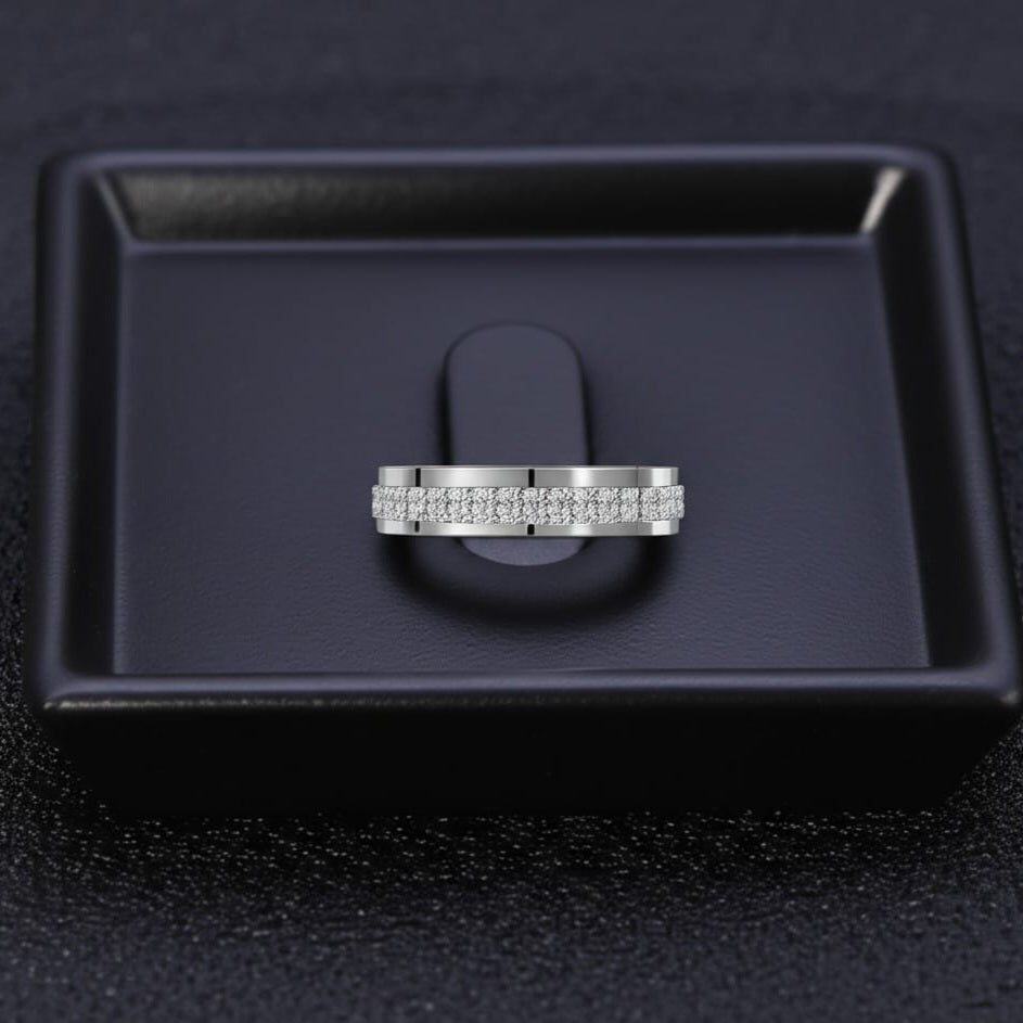 Men's diamond ring