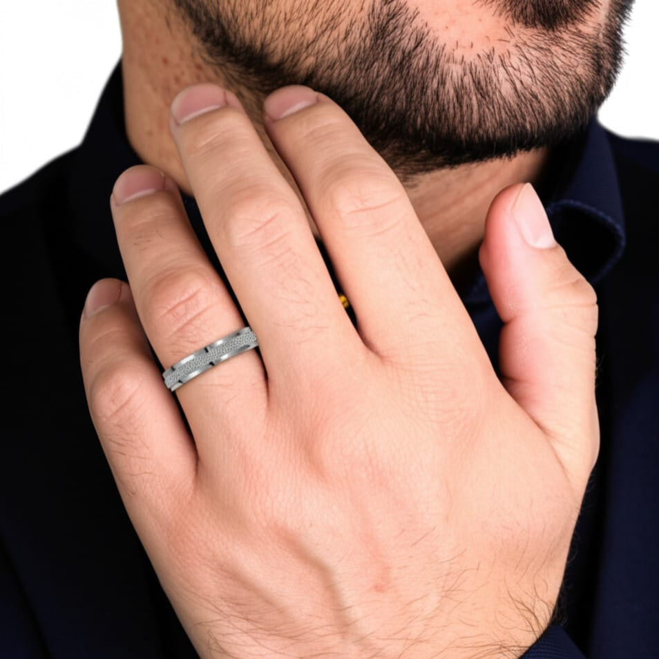 Men's diamond ring