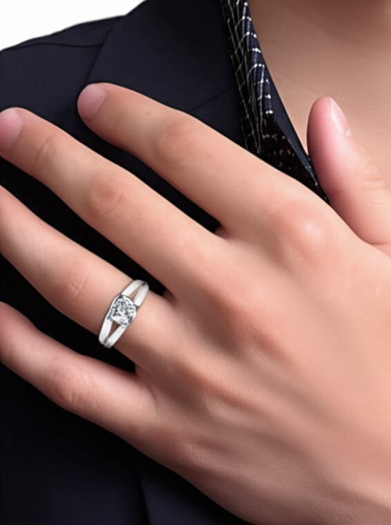 Men's diamond ring