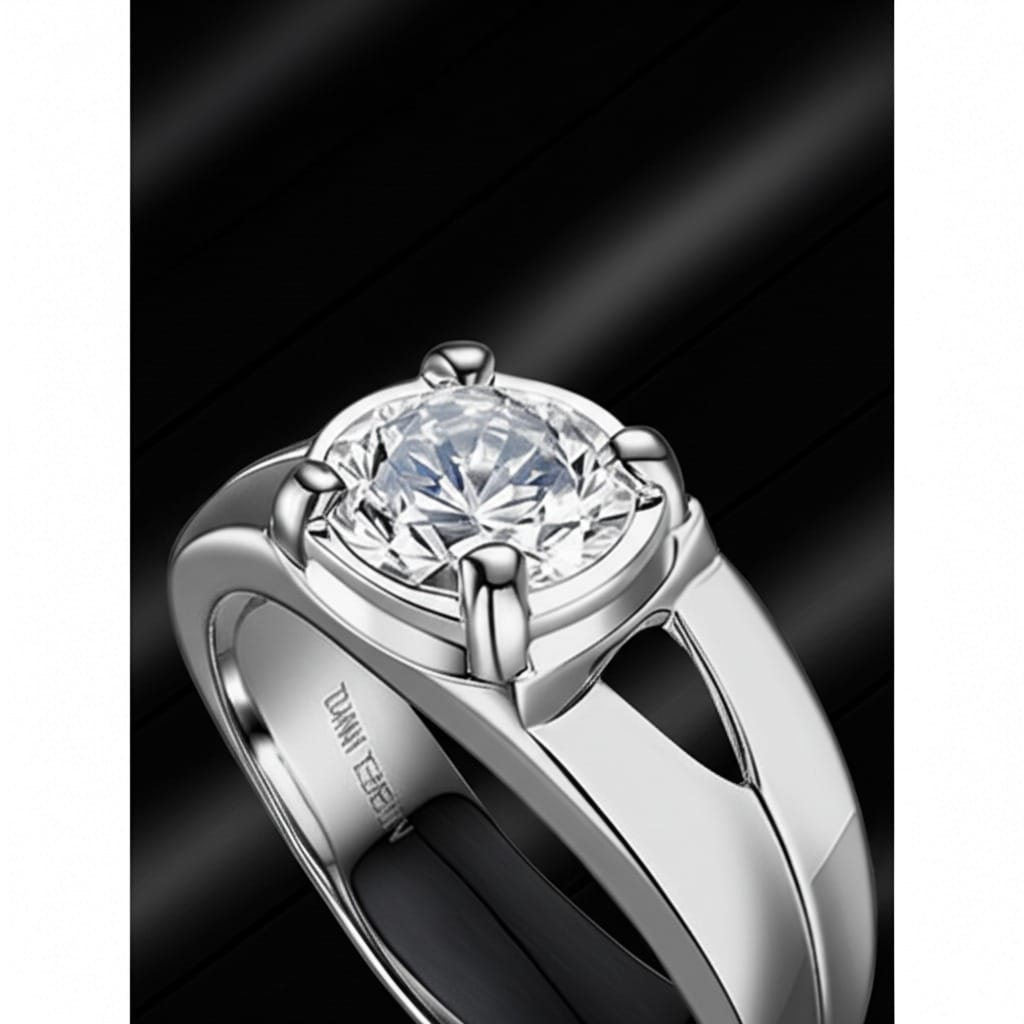 Men's diamond ring