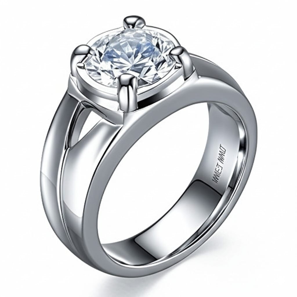 Men's diamond ring