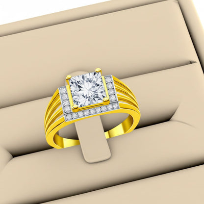 Men's diamond ring