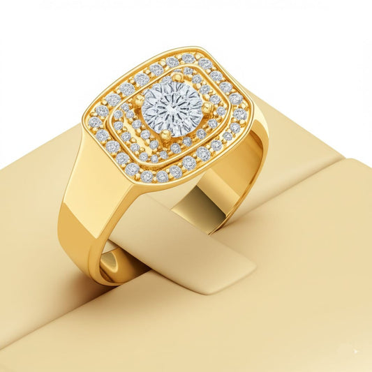 Men's diamond ring