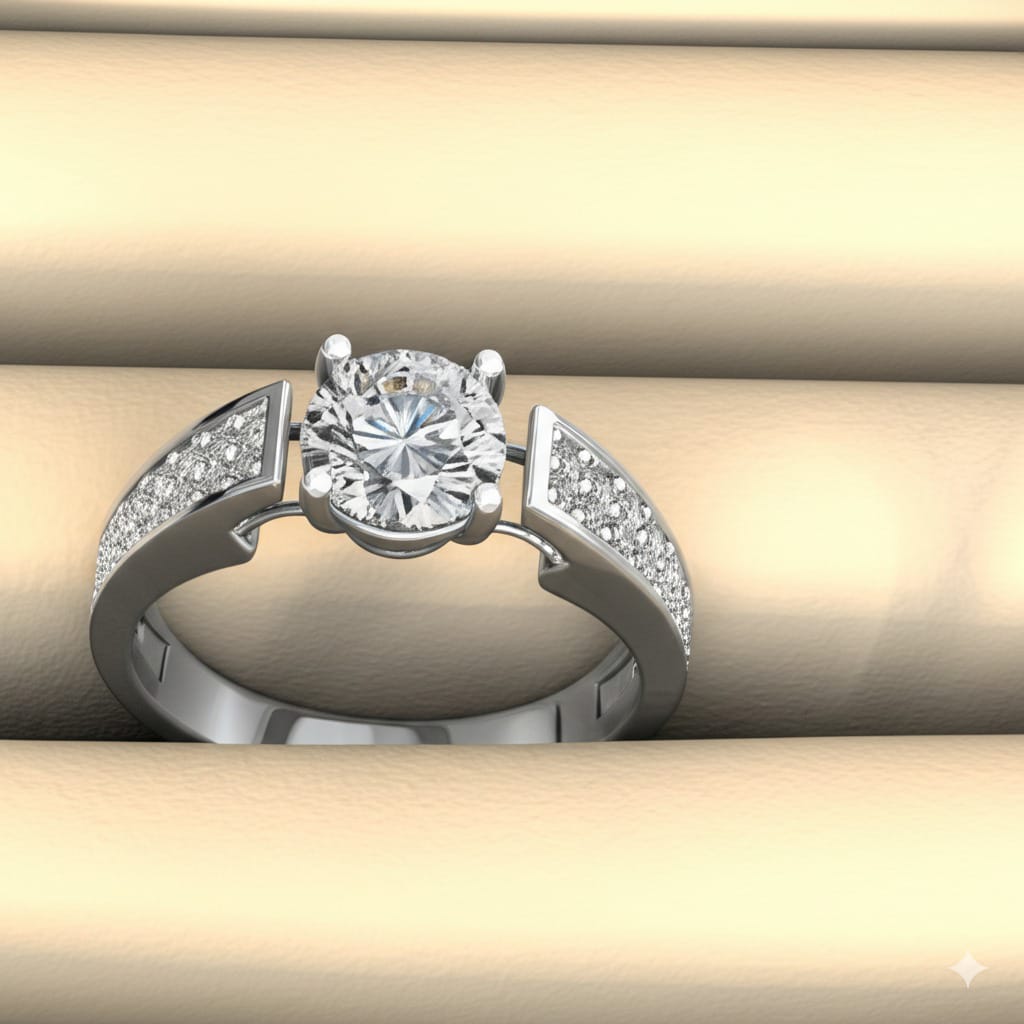 Men's diamond ring