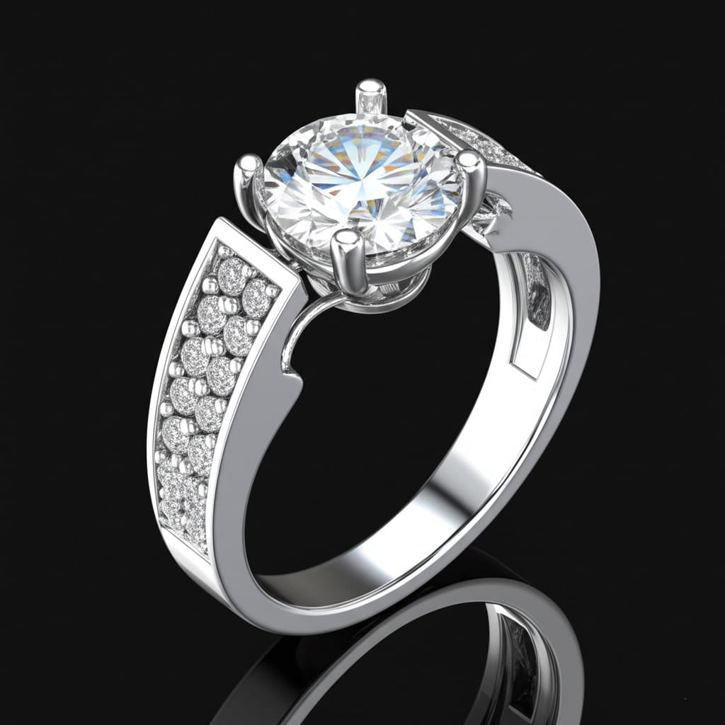 Men's diamond ring